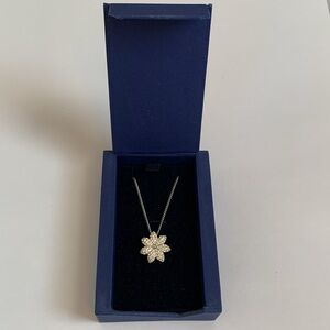 Swarovski Necklace Snowflake.
